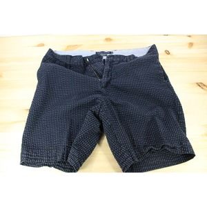 Tommy Hilfiger 36 Seersucker Navy Stripe